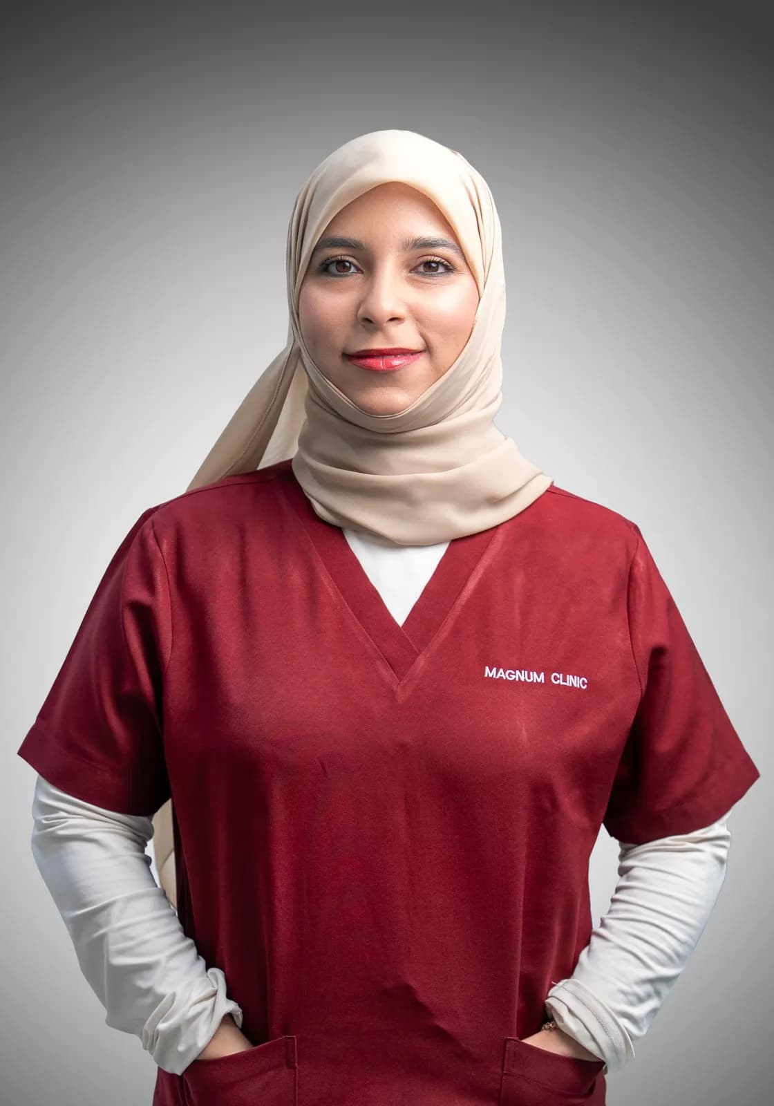 Dr. Fathima Sumayya, Clinic Coordinator and Manager at Magnum Dental Clinic Dubai